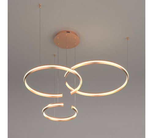 Подвесной светильник Eurosvet Gap 90180/3 золото 160W