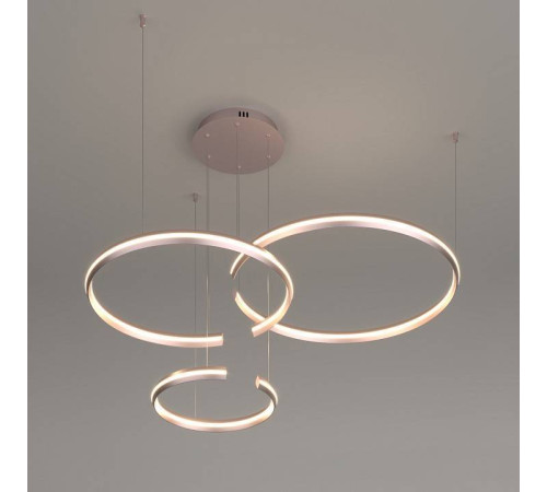 Подвесной светильник Eurosvet Gap 90180/3 сатин-никель 160W