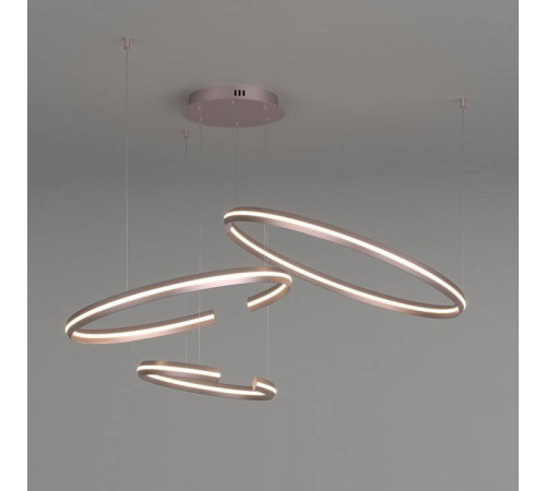 Подвесной светильник Eurosvet Gap 90180/3 сатин-никель 160W