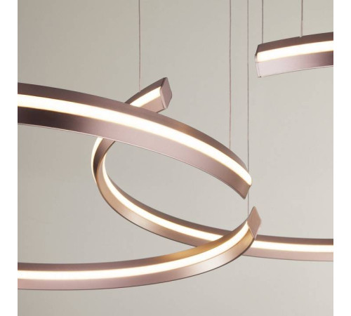 Подвесной светильник Eurosvet Gap 90180/3 сатин-никель 160W