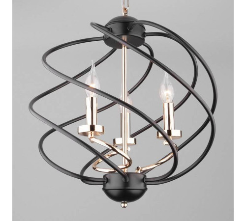 Подвесная люстра Eurosvet Sorrel 60105/3 черный