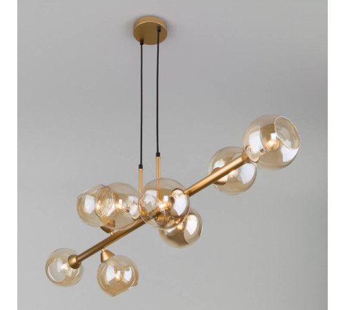 Подвесной светильник Eurosvet Roger 70113/8 янтарный