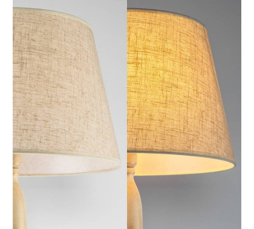 Торшер Eurosvet London 01081/1 белый с золотом