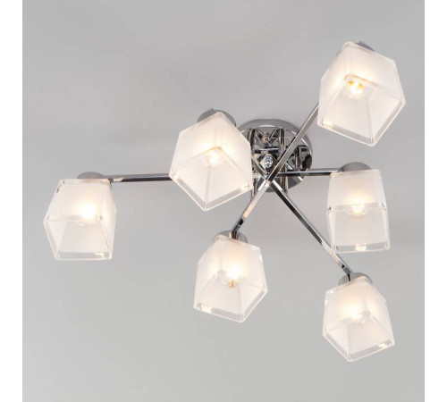 Потолочная люстра Eurosvet Delfi 30162/6 хром