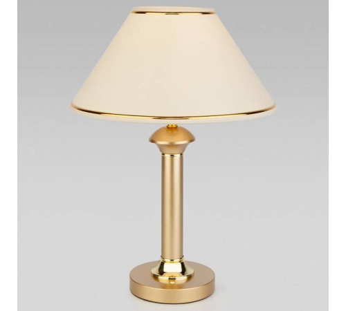 Настольная лампа декоративная Eurosvet Lorenzo 60019/1 перламутровое золото