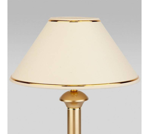 Настольная лампа декоративная Eurosvet Lorenzo 60019/1 перламутровое золото