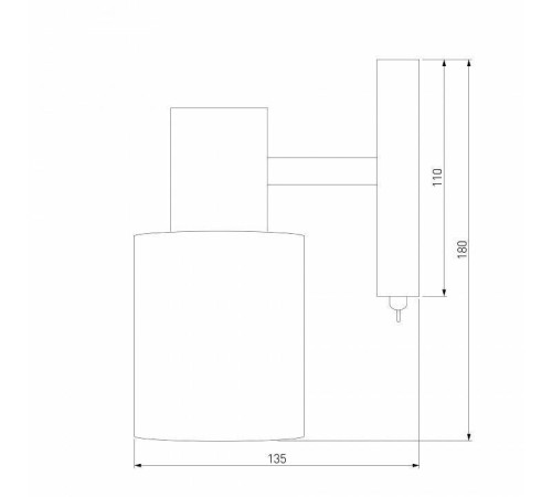 Бра Eurosvet Corso 20089/1 хром