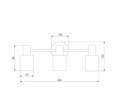 Бра Eurosvet Corso 20089/3 хром