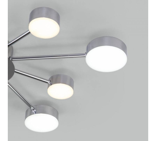 Потолочная люстра Eurosvet Nitrino 90242/10 хром