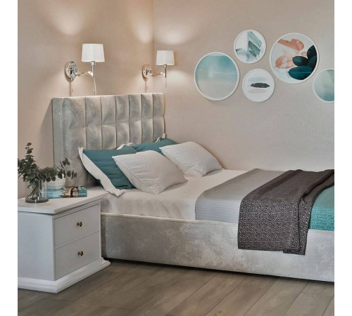 Бра Eurosvet Madera 10127/1 хром/прозрачный хрусталь Strotskis (10093/1)