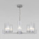 Подвесная люстра Eurosvet Arganie 60133/8 серебро