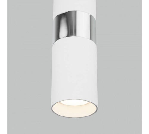 Подвесной светильник Eurosvet Viero 50096/1 белый/хром