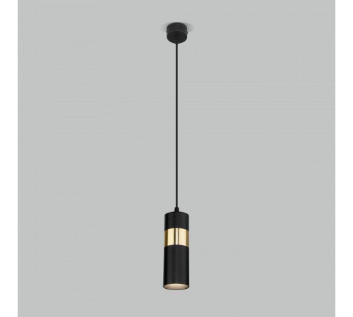 Подвесной светильник Eurosvet Viero 50096/1 черный/золото