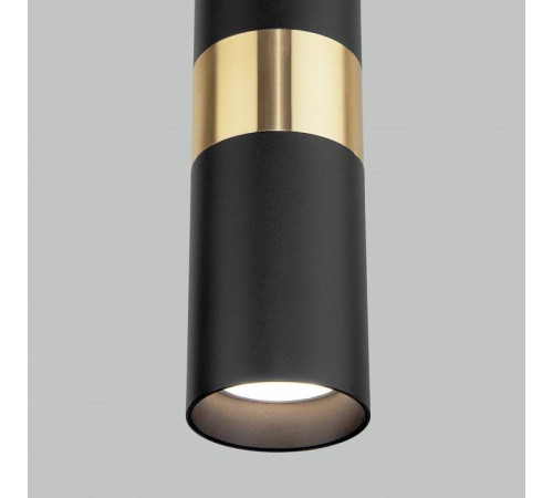 Подвесной светильник Eurosvet Viero 50096/1 черный/золото