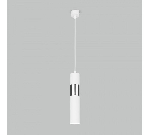 Подвесной светильник Eurosvet Viero 50097/1 белый/хром