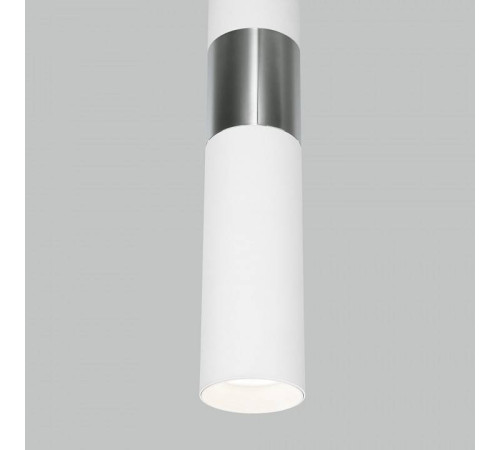 Подвесной светильник Eurosvet Viero 50097/1 белый/хром