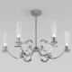 Люстра на штанге Eurosvet Rosher 60141/6 хром 60141/6