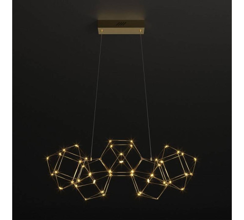 Подвесная люстра Eurosvet Uma 90168/5 медь
