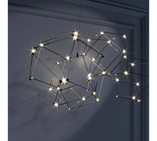 Подвесная люстра Eurosvet Uma 90168/5 черный жемчуг