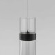 Подвесной светильник Eurosvet Lumen 50244/1 LED черный/прозрачный