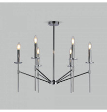 Люстра на штанге Eurosvet Anders 60142/6 хром