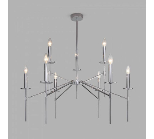 Люстра на штанге Eurosvet Anders 60142/9 хром