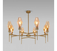 Люстра на штанге Eurosvet Prism 60143/8 латунь