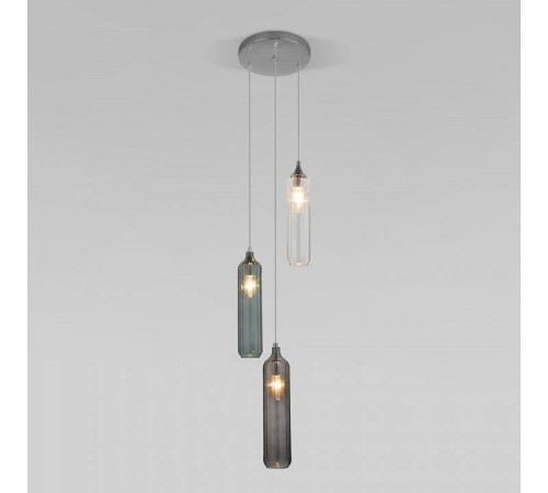 Подвесной светильник Eurosvet Siesta 50252/3 хром