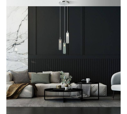 Подвесной светильник Eurosvet Siesta 50252/3 хром