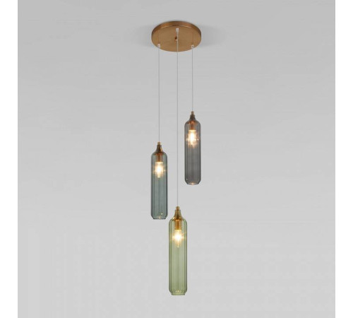 Подвесной светильник Eurosvet Siesta 50252/3 латунь