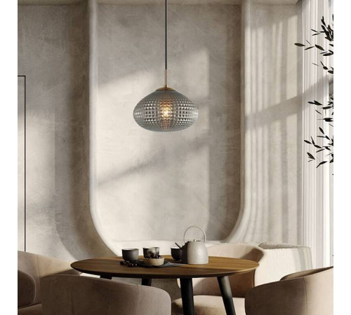 Подвесной светильник Eurosvet Gem 50263/1 темно-серый