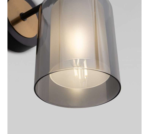 Бра Eurosvet Notion 70219/1 черный/античная бронза