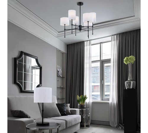 Люстра на штанге Eurosvet Notturno 60162/6 черный