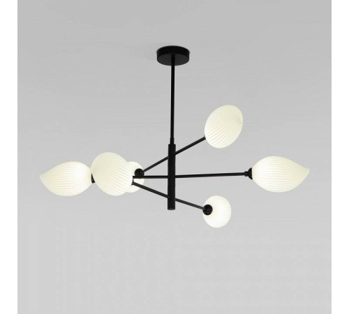 Люстра на штанге Eurosvet Sinki 30189/6 черный