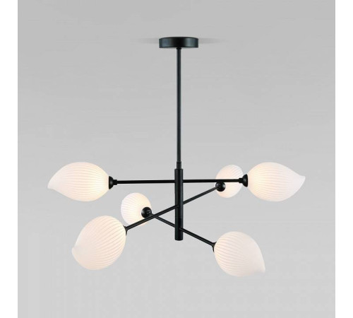 Люстра на штанге Eurosvet Sinki 30189/6 черный