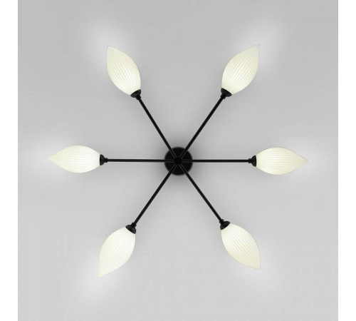 Люстра на штанге Eurosvet Sinki 30189/6 черный