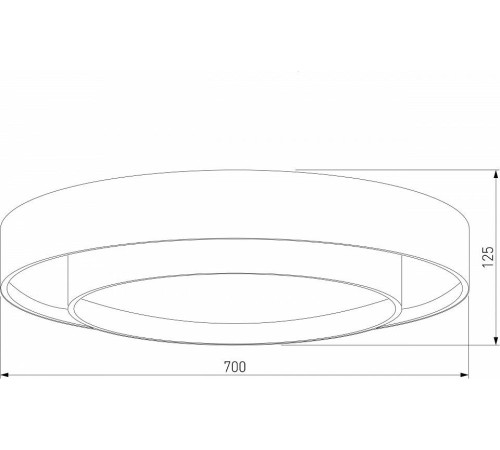 Накладной светильник Eurosvet Force 90331/2 серый