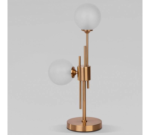 Настольная лампа декоративная Eurosvet Volver 01383/2 латунь