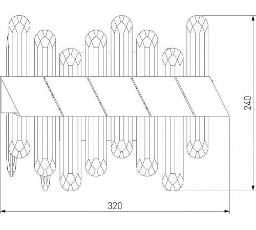 Накладной светильник Bogate's Jewel a067821