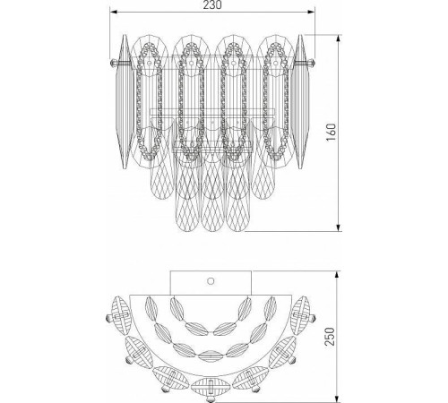 Накладной светильник Bogate's Chaleur a067823