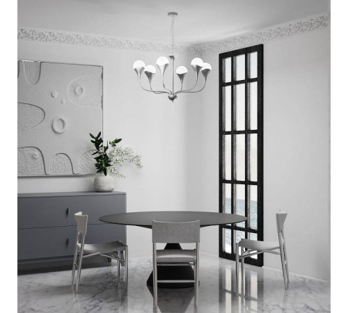 Подвесная люстра Eurosvet Calyx 60169/6 никель