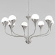 Подвесная люстра Eurosvet Calyx 60169/8 никель
