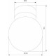 Накладной светильник TK Lighting Estera 10255 Estera