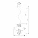 Подвесной светильник Eurosvet Titania 40028/1 LED белый