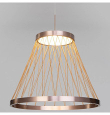 Подвесной светильник Eurosvet Cesta 40016/1 LED коричневый