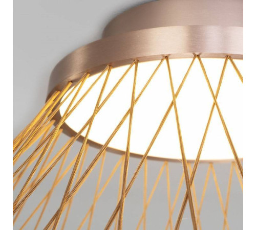 Накладной светильник Eurosvet Cesta 40019/1 LED коричневый