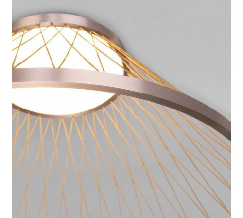 Накладной светильник Eurosvet Cesta 40019/1 LED коричневый