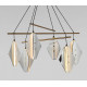Подвесная люстра Eurosvet 301054 LED латунь