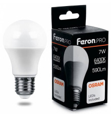 Лампа светодиодная Feron LB-1307 E27 7Вт 6400K 38025