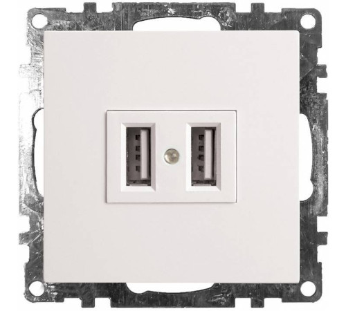 Розетка USB, без рамки Stekker Катрин 39686